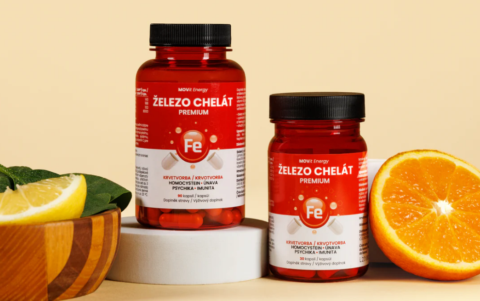 Železo Chelát - železo je kľúčom k energii, vitalite a psychickej pohode